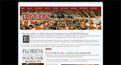 Desktop Screenshot of floridabooksellers.com